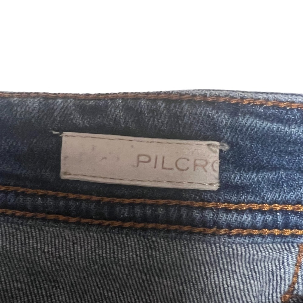 Anthropologie Pilcro And The Letterpress Slim Boyfriend Crop Jeans Size 30 - Picture 10 of 15